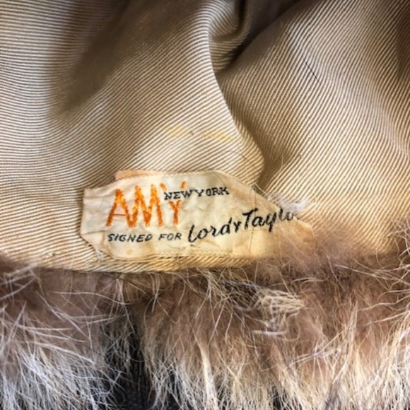 Vintage Amy NY Fur Hat signed for Lord & Taylor main image 5